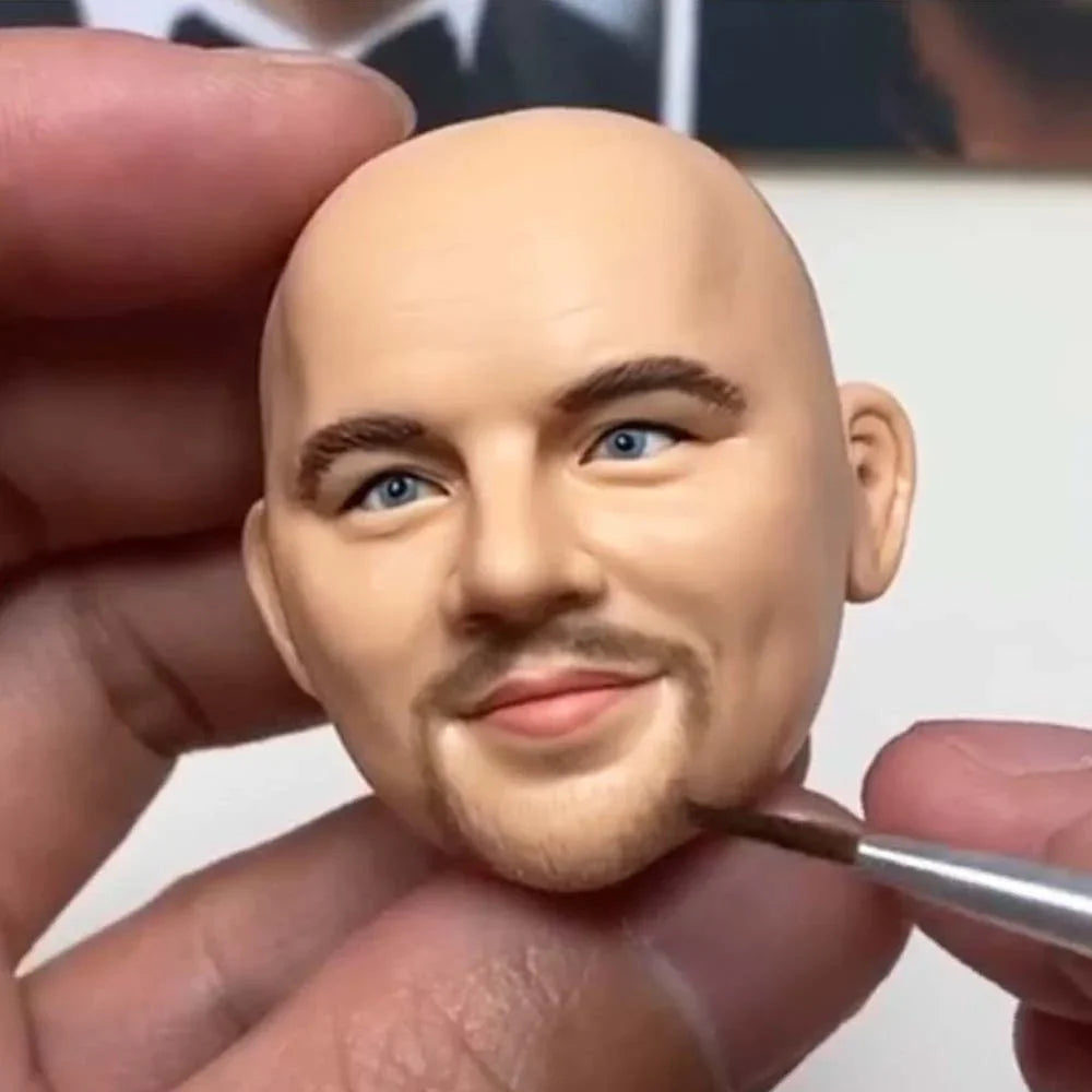 Custom 2 Persons Bobblehead and International chess