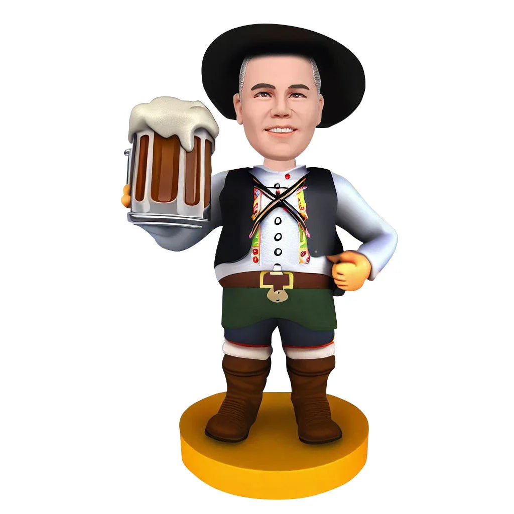 Customized Oktoberfest beer drinking men's gift handmade souvenirs