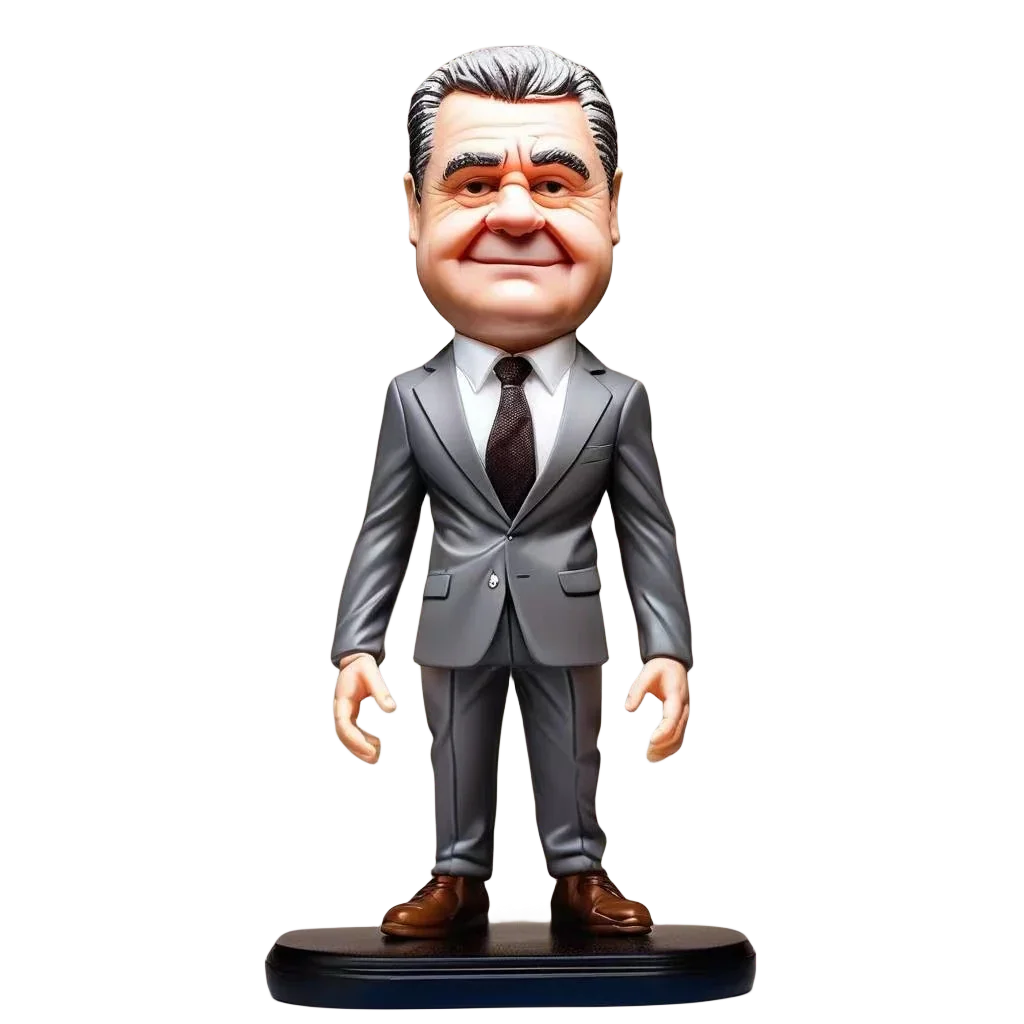 Domineering Male Boss WORLD BEST BOSS Custom Bobblehead with Engraved Text3
