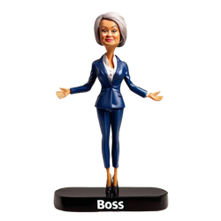 CEO Lady Boss WORLD BEST BOSS Custom Bobblehead with Engraved Text2