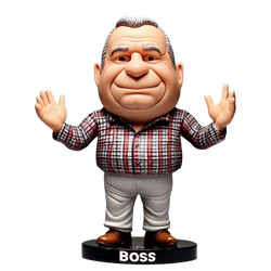 Domineering Male Boss WORLD BEST BOSS Custom Bobblehead with Engraved Text4