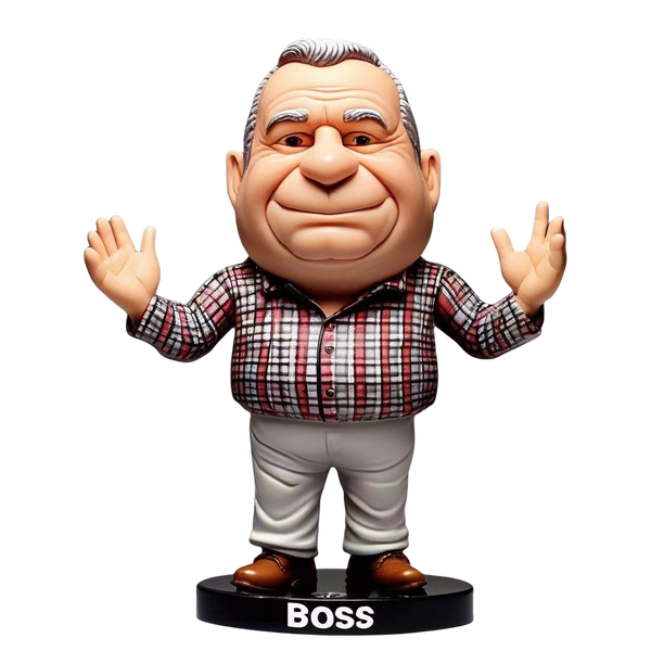 Domineering Male Boss WORLD BEST BOSS Custom Bobblehead with Engraved Text4
