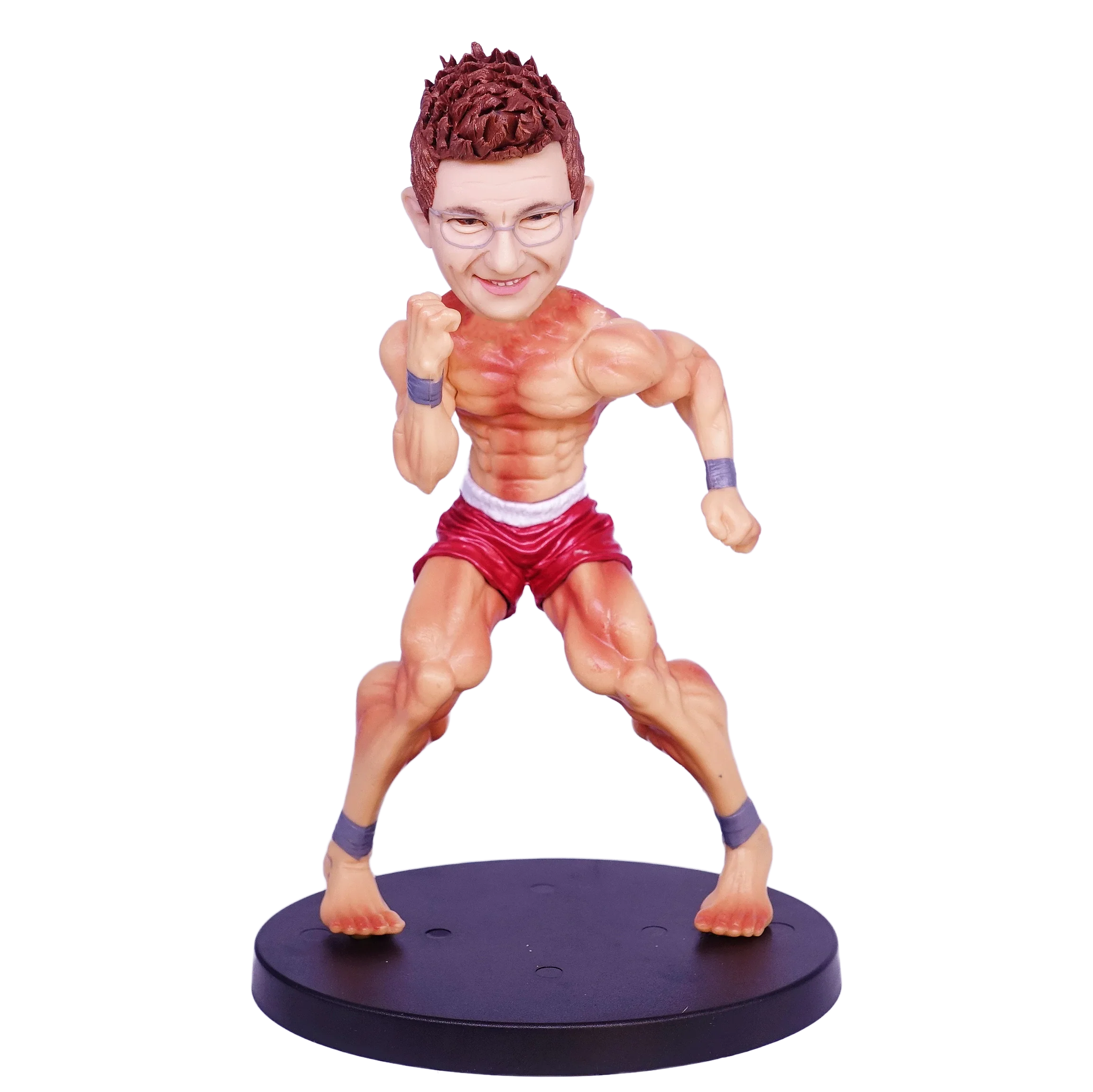 STRONG MUSCLE MAN $39.81（7in) – Mydedor Bobblehead and Custom gifts Shop