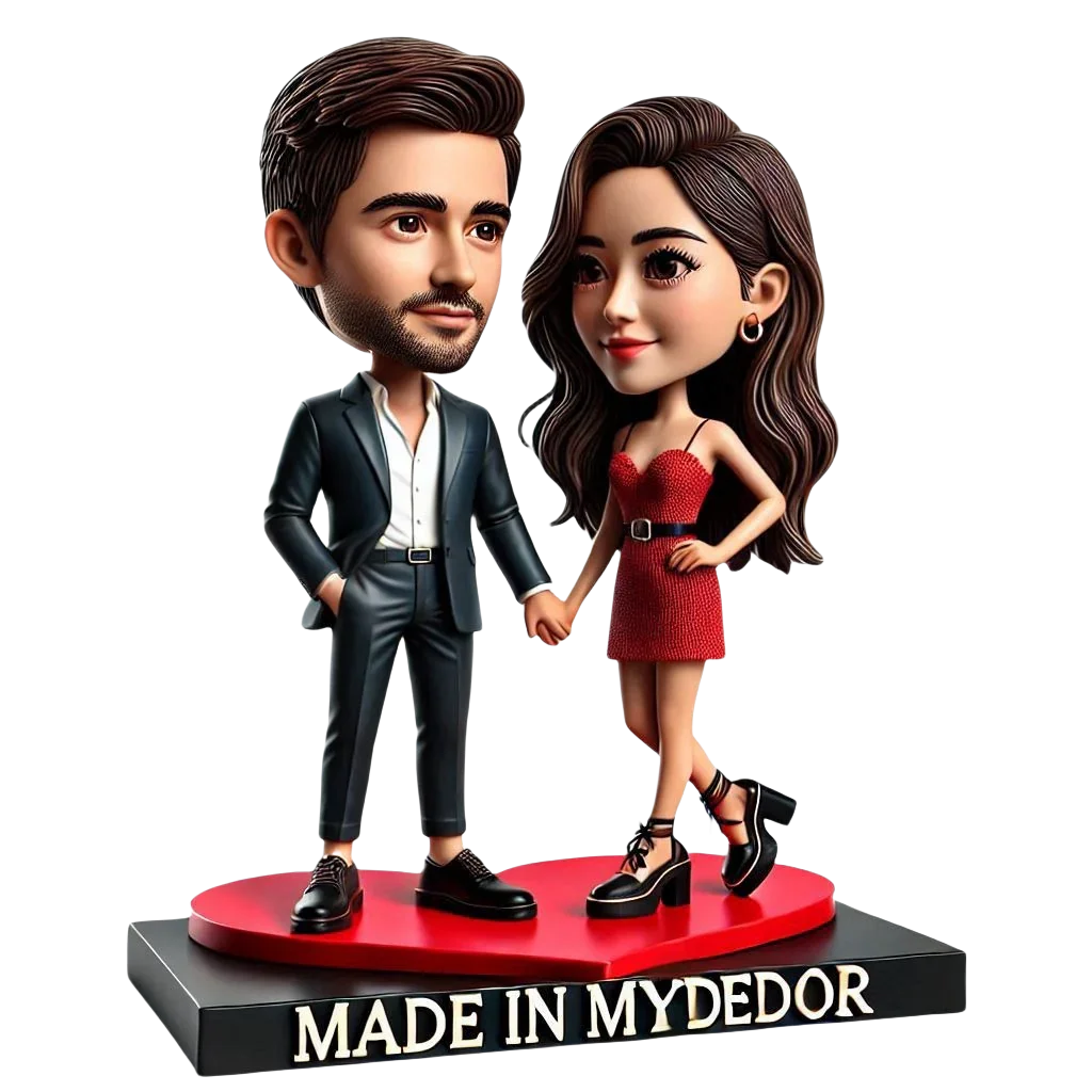 Modern Couple Custom Bobblehead（11）