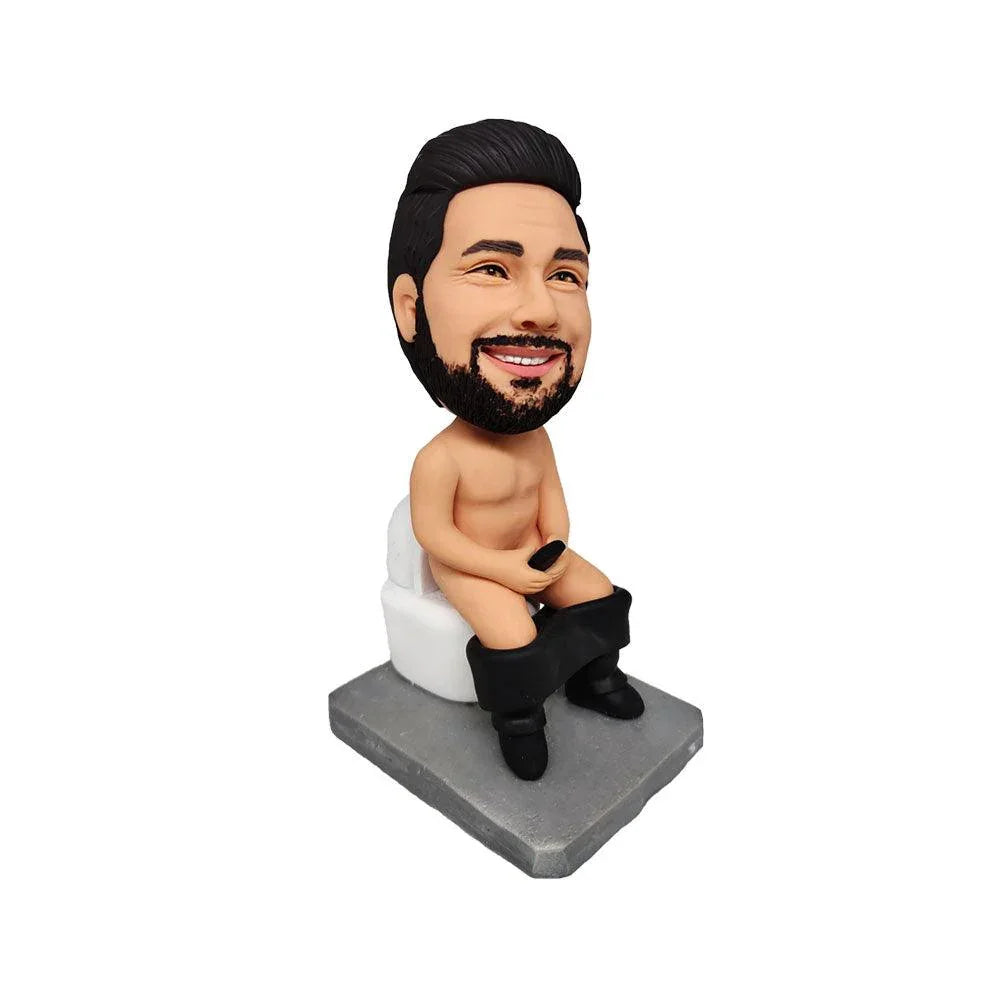 Sexy toilet boy BOBBLEHEAD - Mydedor Bobblehead and Custom gifts Shop