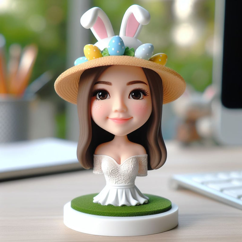 5.9 inch Easter custom gift for women