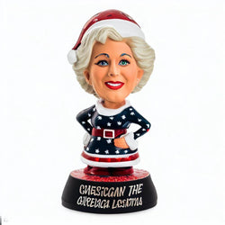 Christmas Series-custom Christmas lady Custom Bobblehead
