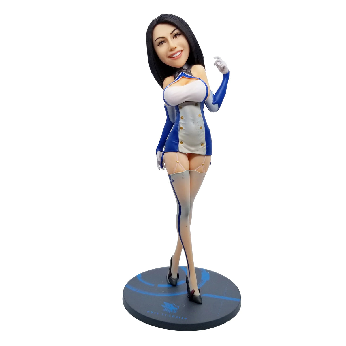 10IN Stockings Beautiful Girl Customized Bobblehead Doll Return to original price ($99.83)