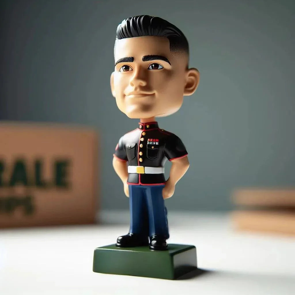 Custom Military Bobbleheads With Engraved Text1