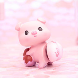 Cute pink piggy bobblehead - Mydedor Bobblehead and Custom gifts Shop