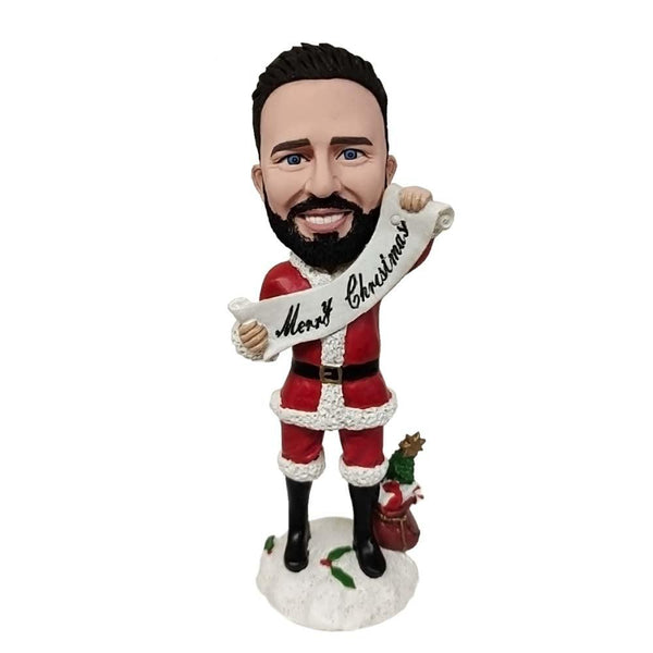 Copy of Christmas Series-Christmas Man Custom Bobblehead - Mydedor Bobblehead and Custom gifts Shop