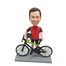 Olympic cyclist CUSTOM BOBBLEHEAD - Mydedor Bobblehead and Custom gifts Shop