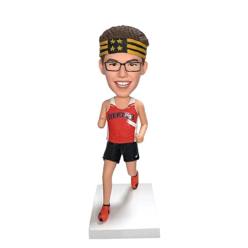 Track and field athlete CUSTOM BOBBLEHEAD - Mydedor Bobblehead and Custom gifts Shop