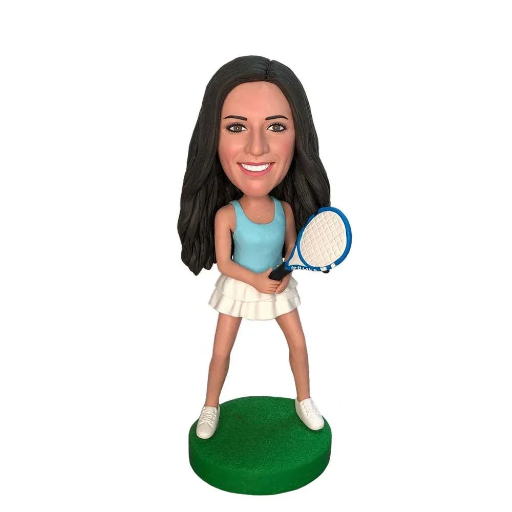 Olympic tennis player CUSTOM BOBBLEHEAD - Mydedor Bobblehead and Custom gifts Shop