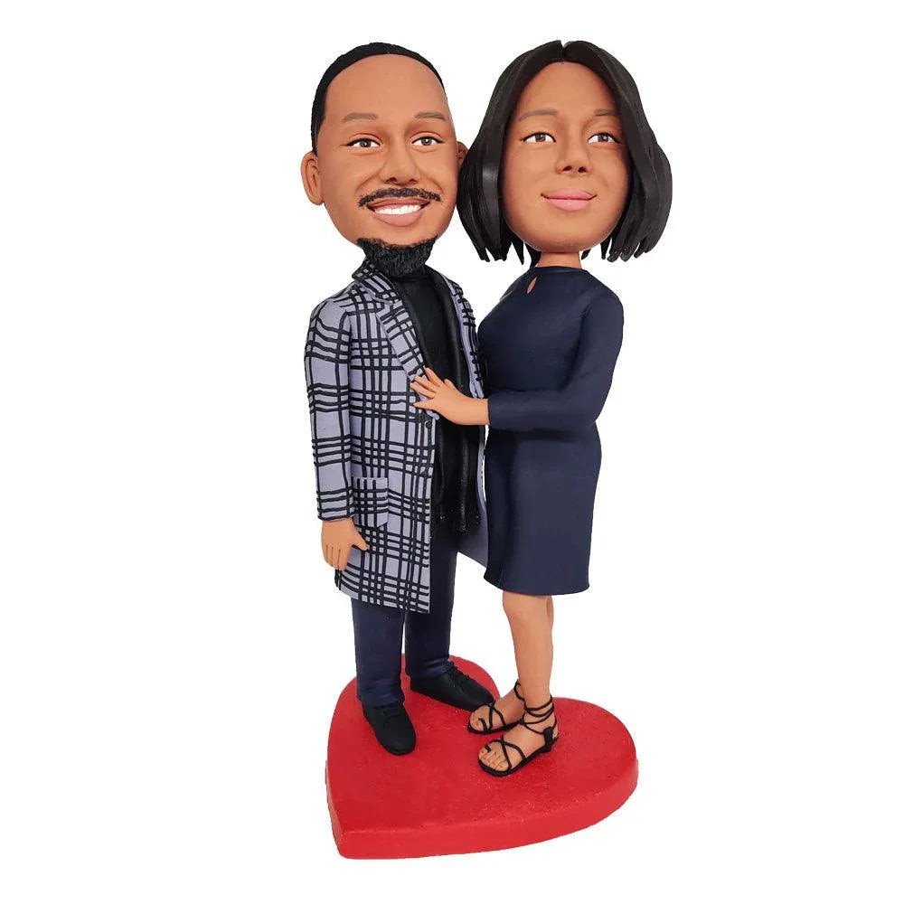 anniversary couple Custom Bobblehead - Mydedor Bobblehead and Custom gifts Shop