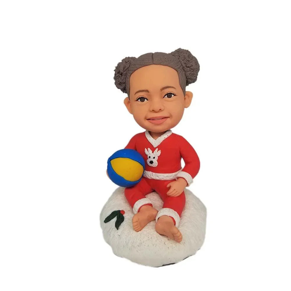 Christmas series-Christmas sweet baby custom BOBBLEHEAD - Mydedor Bobblehead and Custom gifts Shop