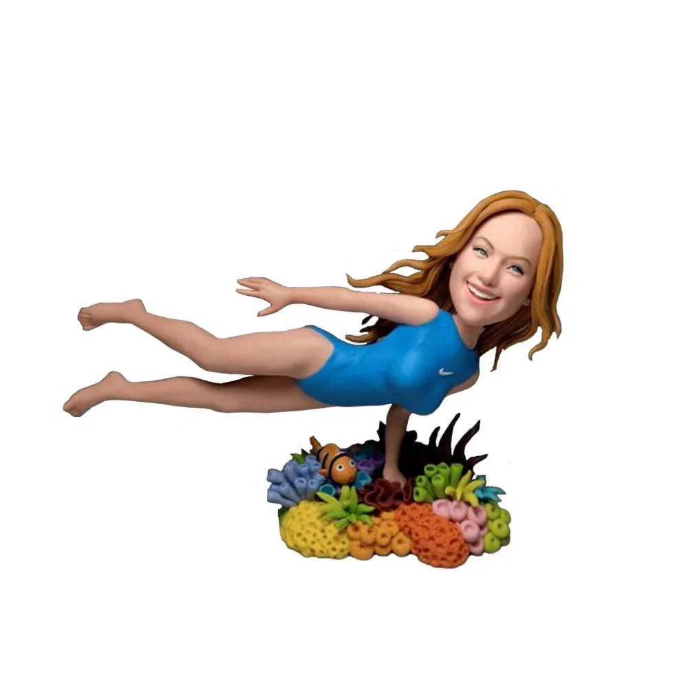 Diving BOBBLEHEAD - Mydedor Bobblehead and Custom gifts Shop