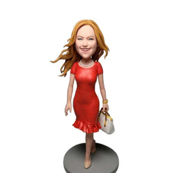 Fashion Lady CUSTOM BOBBLEHEAD - Mydedor Bobblehead and Custom gifts Shop