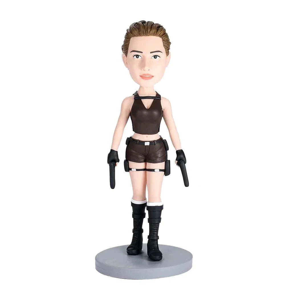 Female Agent CUSTOM BOBBLEHEAD - Mydedor Bobblehead and Custom gifts Shop