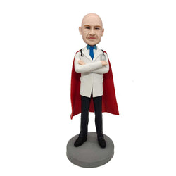 Super Doctor Custom Bobblehead - Mydedor Bobblehead and Custom gifts Shop