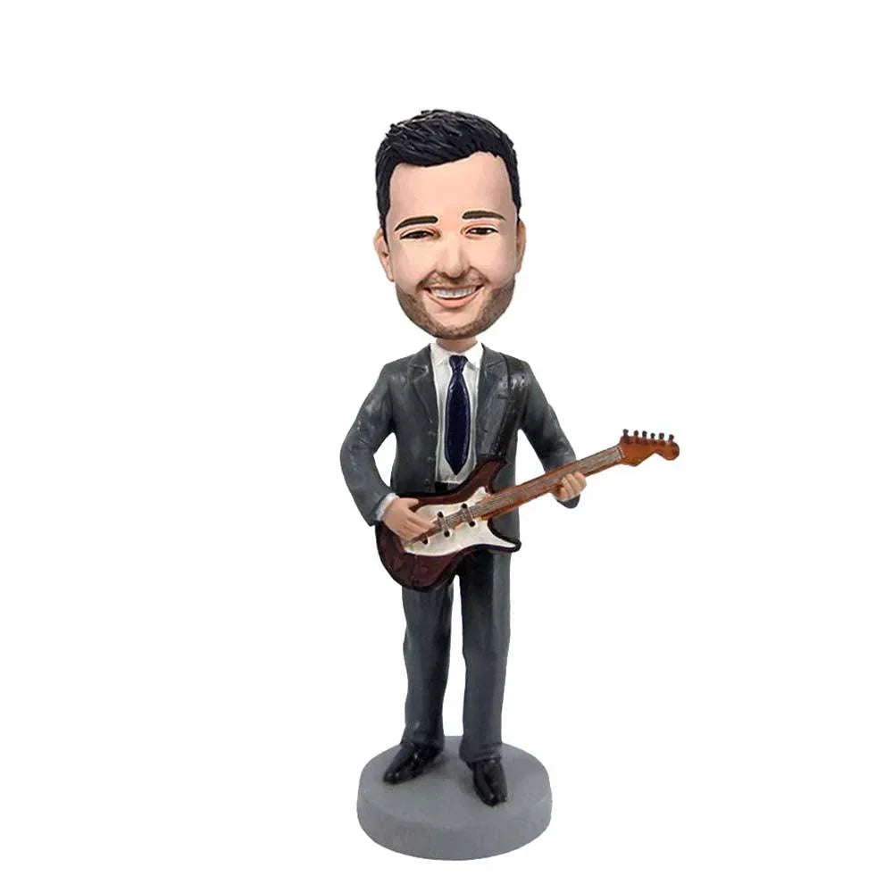 MUSICIAN STYLE B Custom Bobblehead - Mydedor Bobblehead and Custom gifts Shop