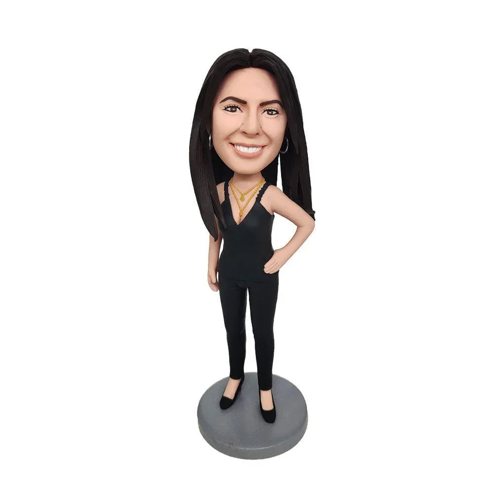 Fashionable modern women Custom Bobblehead - Mydedor Bobblehead and Custom gifts Shop