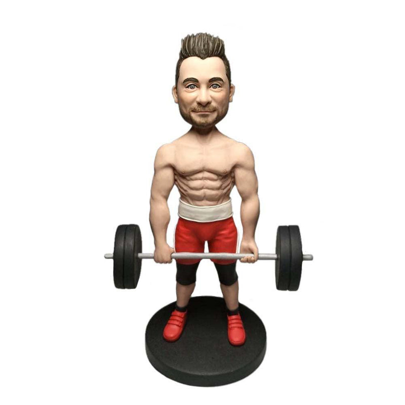 Weightlifting athlete CUSTOM BOBBLEHEAD - Mydedor Bobblehead and Custom gifts Shop