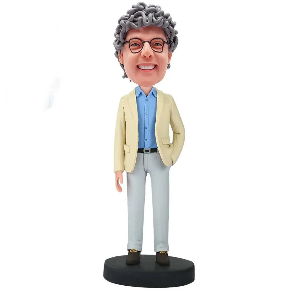 LEISURE SUIT CUSTOM BOBBLEHEAD - Mydedor Bobblehead and Custom gifts Shop