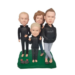 Custom 4 Persons Bobblehead - Mydedor Bobblehead and Custom gifts Shop