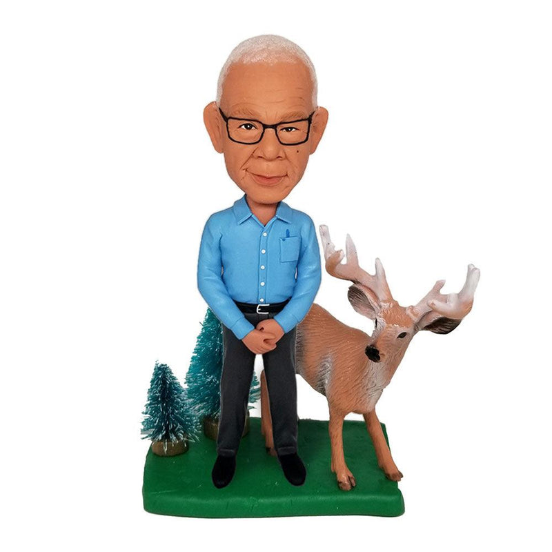 Custom Bobblehead for Dad for Christmas - Mydedor Bobblehead and Custom gifts Shop