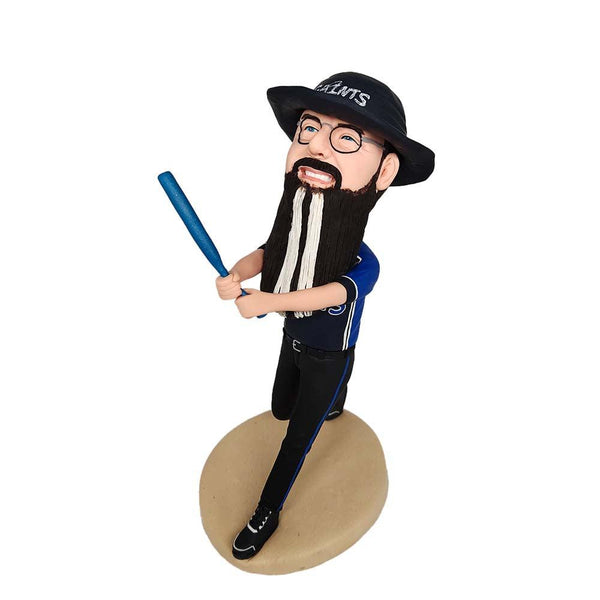 Baseball enthusiast Custom Bobblehead - Mydedor Bobblehead and Custom gifts Shop