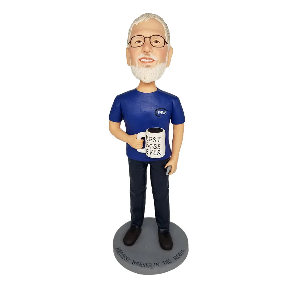 BEST BOSS EVER Custom Bobblehead – Mydedor Bobblehead and Custom gifts Shop