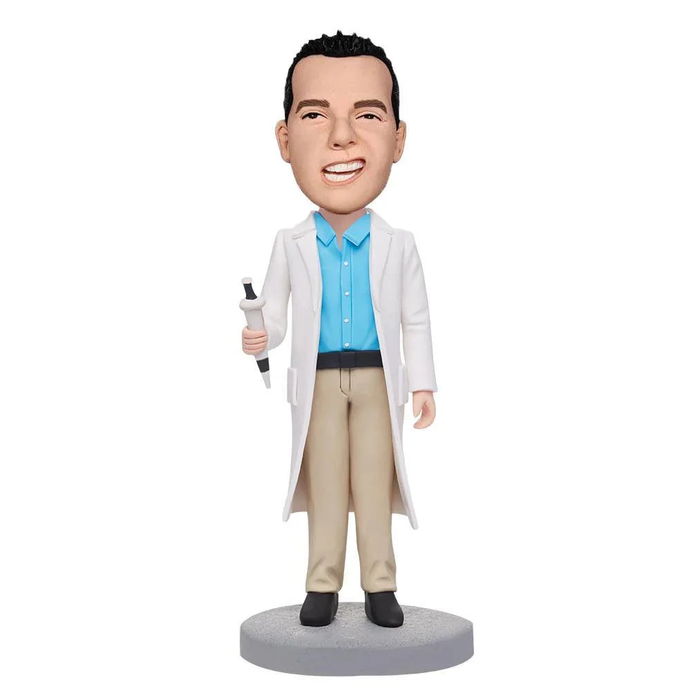 Custom-Male-Doctor-Holding-A-Syringe-Bobbleheads-With-Engraved-Text