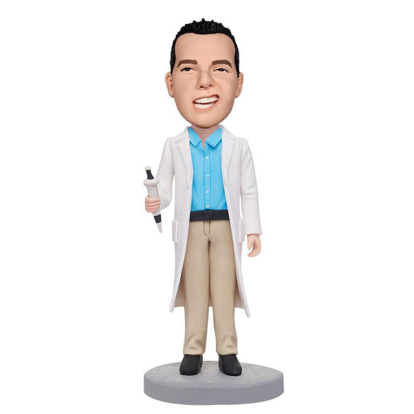 Custom-Male-Doctor-Holding-A-Syringe-Bobbleheads-With-Engraved-Text