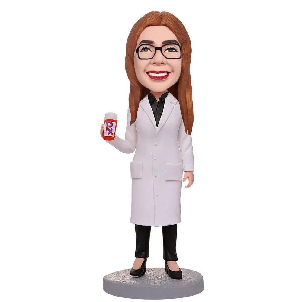 Mydedor Custom Bobble-Heads beeldje aangepast pop verjaardagscadeaus voor vrouwen, Bobble Head Figures Handgemaakt Gepersonaliseerd cadeau voor beste vriend echtgenoot baas kantoor collega Mydedor Custom Bobble-Heads beeldje aangepast pop verjaardagscadeaus voor vrouwen, Bobble Head Figures Handgemaakt Gepersonaliseerd cadeau voor beste vriend echtgenoot baas kantoor collega