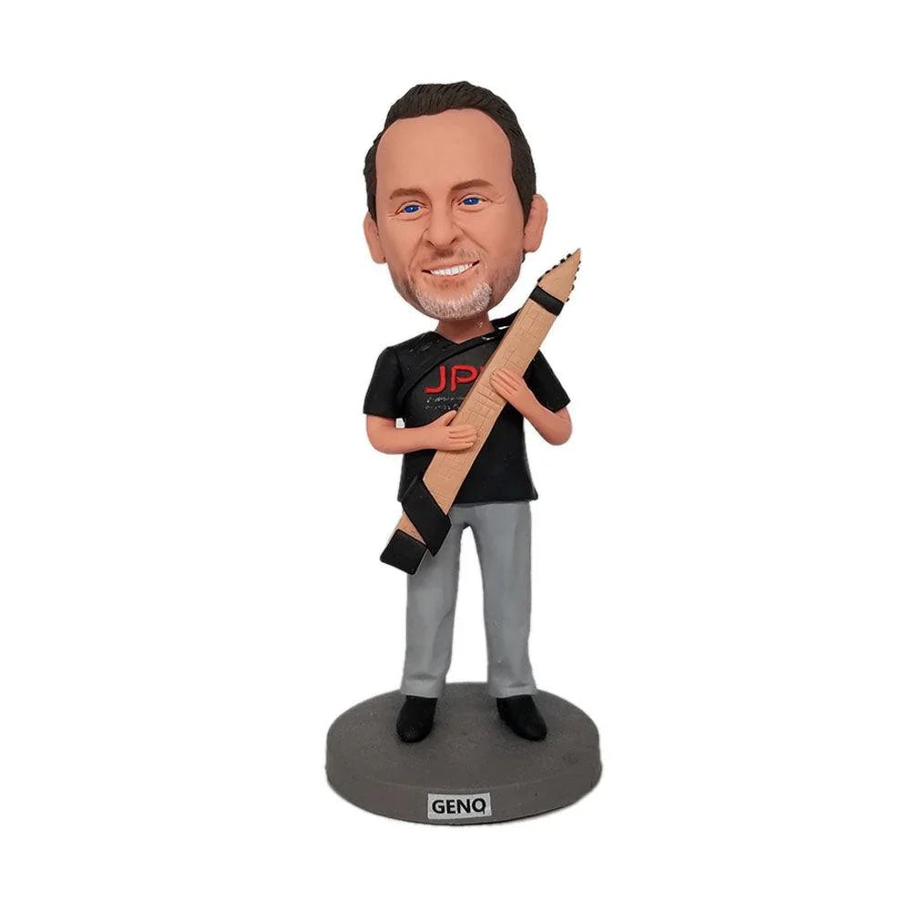 Male Musician Custom Bobblehead - Mydedor Bobblehead and Custom gifts Shop