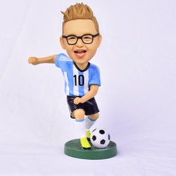 Bobbleheads commémoratifs personnalisés pour les fans de football de la Coupe du monde d'Argentine